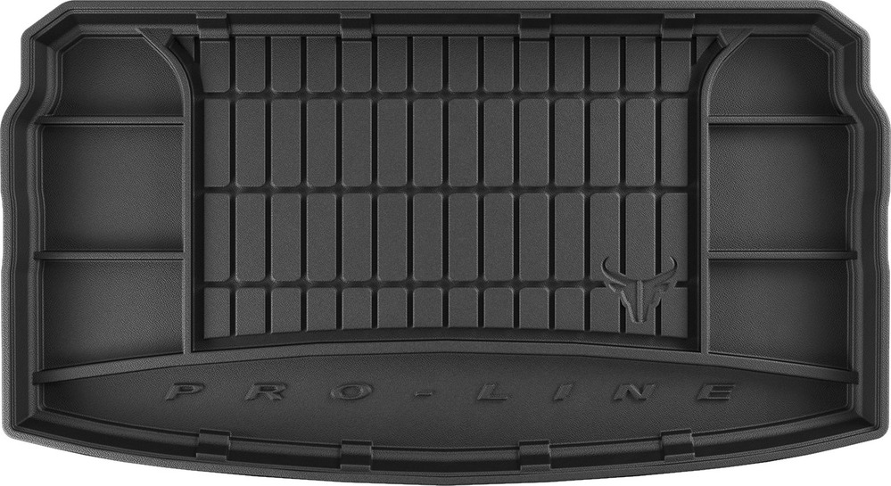 Резиновый коврик в багажник Volkswagen Polo (mkVI) 2017→ нижний уровень Frogum Proline Premium