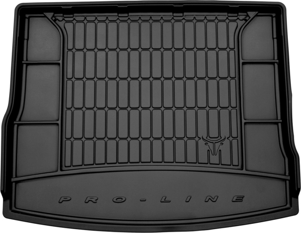 Резиновый коврик в багажник Volkswagen Tiguan (mkII) 2016-2024 (верхний уровень) Frogum Proline Premium