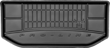 Резиновый коврик в багажник Volkswagen Up! (mkI) 2011-2023; Seat Mii (mkI) 2011-2021 (верхний уровень) Frogum Proline Premium