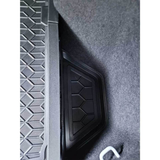 Коврик в багажник Audi Q4 E-tron (FZ) (2021-...) нижняя полочка (Avto-Gumm). Фото 3