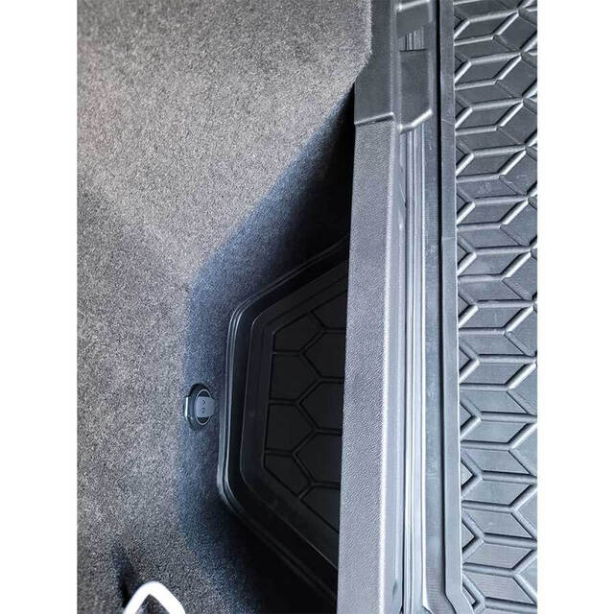 Коврик в багажник Audi Q4 E-tron (FZ) (2021-...) нижняя полочка (Avto-Gumm). Фото 2