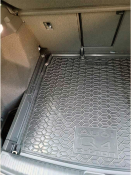 Коврик в багажник Audi Q4 E-tron (FZ) (2021-...) нижняя полочка (Avto-Gumm). Фото 5