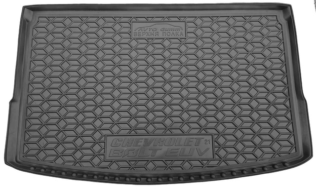 Коврик в багажник Chevrolet Bolt EUV (2022-...) Верхня поличка (Avto-Gumm)
