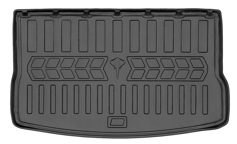 Килимок в багажник для Chevrolet Bolt EUV (2022-...) з бортиками 30 мм (Stingray). Фото 2