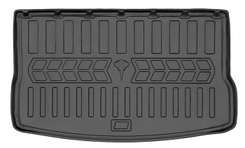 Килимок в багажник для Chevrolet Bolt EUV (2022-...) з бортиками 30 мм (Stingray). Фото 2