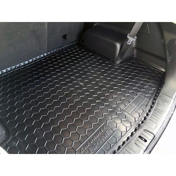 Коврик в багажник Chevrolet Captiva (2012-2018) 7 мест (Avto-Gumm). Фото 4