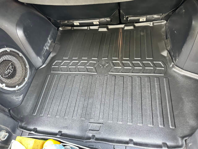 Коврик в багажник Citroen C-Crosser (2007-2013) з сабвуфером з бортиками 30 мм (Stingray). Фото 3