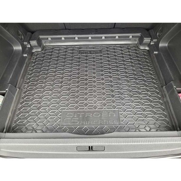 Коврик в багажник Citroen C5 AIRCROSS (2018-2022) нижняя полка (Avto-Gumm)