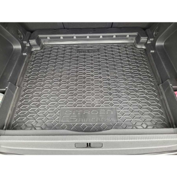 Коврик в багажник Citroen C5 AIRCROSS (2018-2022) нижняя полка (Avto-Gumm)