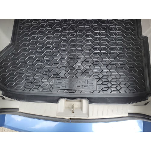 Коврик в багажник Dodge Caliber (2007-2012) Резиновые Avto-Gumm. Фото 4