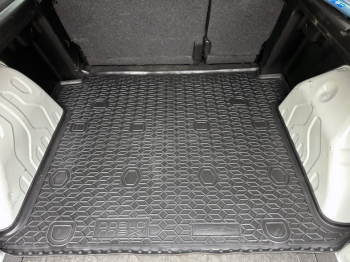 Коврик в багажник Fiat Doblo 2010- 5-7 мест длинная база (Avto-Gumm). Фото 8