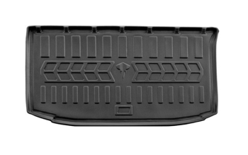 Коврик в багажник Fiat Panda (2003-2012) с бортиками 30 мм (Stingray)