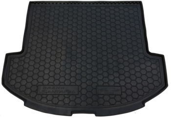 Коврик в багажник Hyundai Grand Santa Fe 2012-2018 Base (Avto-Gumm). Фото 3