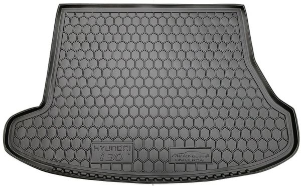 Килимок в багажник для Hyundai i30 (FD) (2007-2012) (universal) (Avto-Gumm). Фото 2