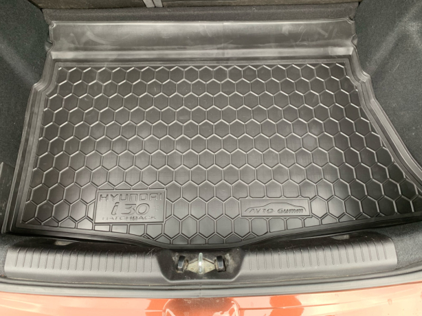 Коврик в багажник Hyundai i30 (GD) (2011-2016) Хэтчбек (Avto-Gumm). Фото 5