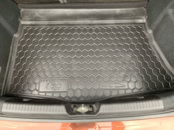 Коврик в багажник Hyundai i30 (GD) (2011-2016) Хэтчбек (Avto-Gumm). Фото 5