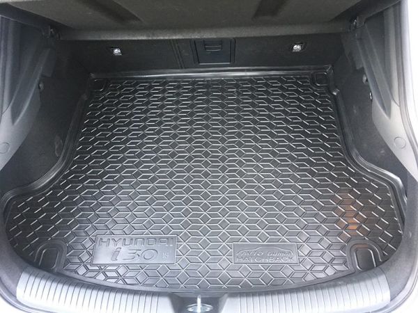 Коврик в багажник Hyundai i30 (PD) (2016-...) Fastback (Avto-Gumm). Фото 2