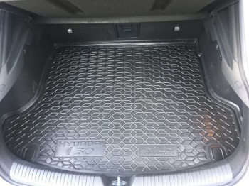 Коврик в багажник Hyundai i30 (PD) (2016-...) Fastback (Avto-Gumm). Фото 2