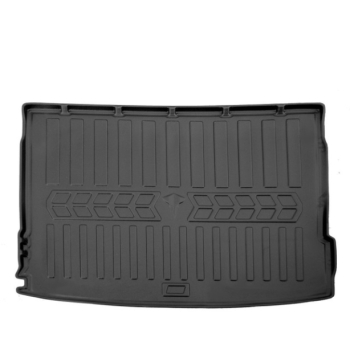 Коврик в багажник Hyundai Kona Electric | ДВС (2023-...) верхняя полка с бортиками 30 мм (Stingray)