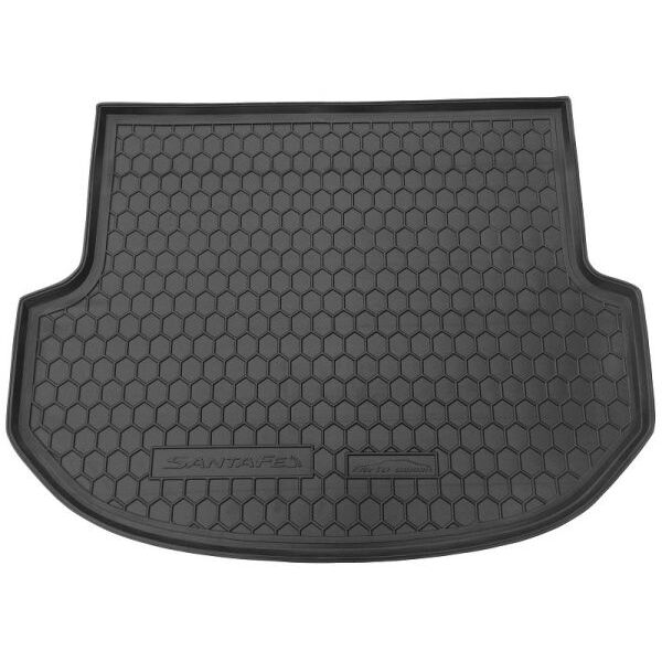 Коврик в багажник Hyundai Santa Fe (DM) 2012-2018 5 мест (Avto-Gumm)