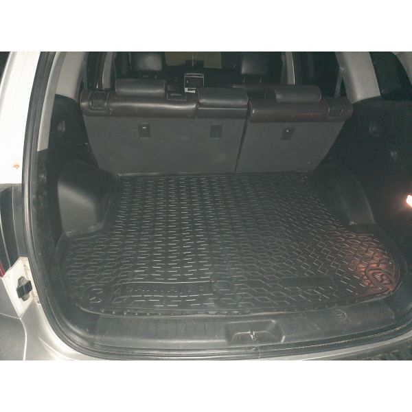 Коврик в багажник Hyundai Santa Fe II (CM) 2006-2012 5 мест Avto-Gumm. Фото 2