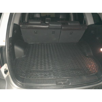 Коврик в багажник Hyundai Santa Fe II (CM) 2006-2012 5 мест Avto-Gumm. Фото 2