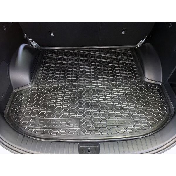 Коврик в багажник Hyundai Santa Fe IV (TM) (2018-...) 5 мест (Avto-Gumm). Фото 2