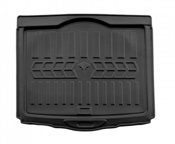 Коврик в багажник Jeep Renegade (2014-...) нижняя полочка с бортиками 30 мм (Stingray)