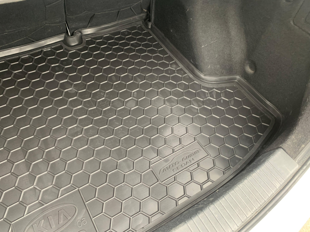 Коврик в багажник Kia Rio 2005-2010 Sedan (Avto-Gumm). Фото 8