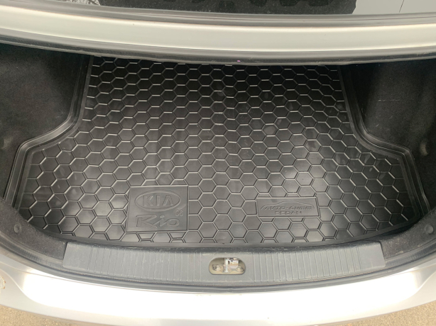 Коврик в багажник Kia Rio 2005-2010 Sedan (Avto-Gumm). Фото 4