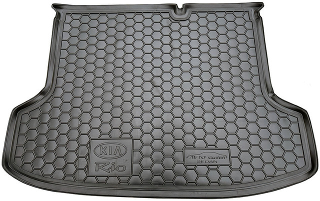 Коврик в багажник Kia Rio 2005-2010 Sedan (Avto-Gumm)