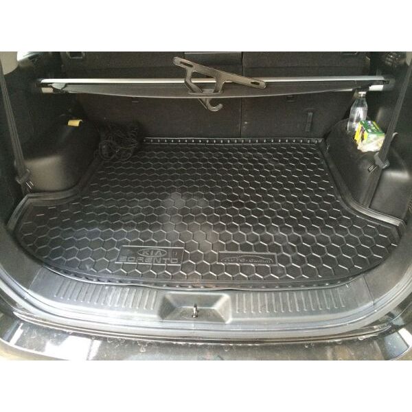 Коврик в багажник Kia Sorento 2009-2014 (7 мест) Avto-Gumm. Фото 2