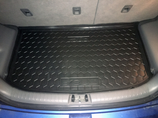 Килимок в багажник для Kia SOUL (2013-2018) (верхній) (Avto-Gumm). Фото 5