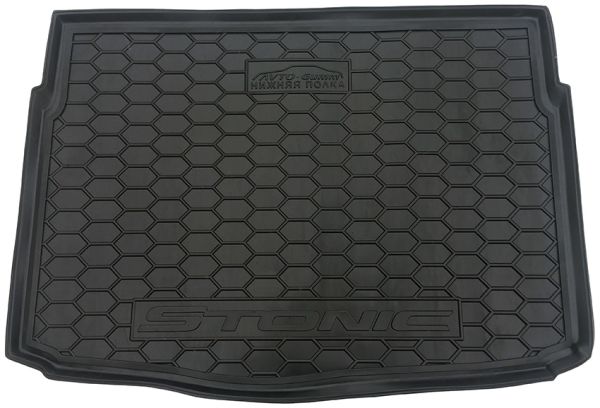 Коврик в багажник Kia Stonic 2017- Нижняя полочка Avto-Gumm. Фото 2
