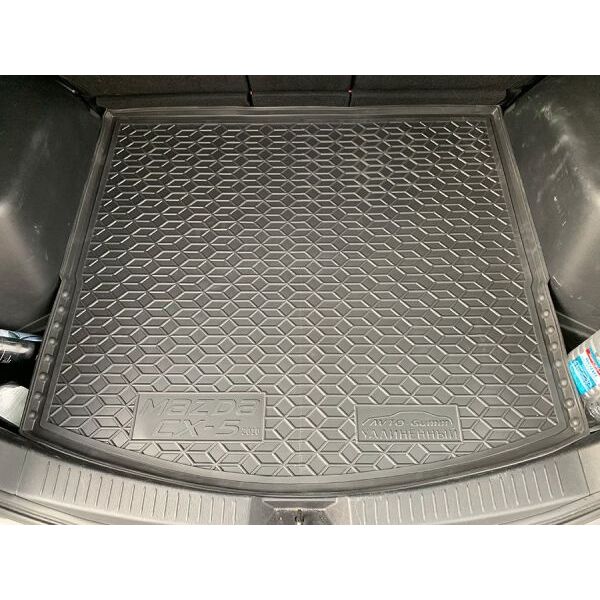 Коврик в багажник Mazda CX-5 2012- удлиненный (Avto-Gumm). Фото 2
