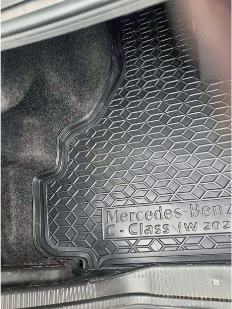 Коврик в багажник Mercedes Benz W202 C 1993-2001 седан Avto-Gumm. Фото 7