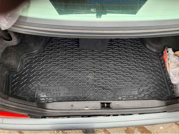 Коврик в багажник Mercedes Benz W202 C 1993-2001 седан Avto-Gumm. Фото 6