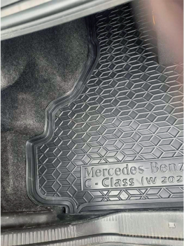 Коврик в багажник Mercedes Benz W202 C 1993-2001 седан Avto-Gumm. Фото 7