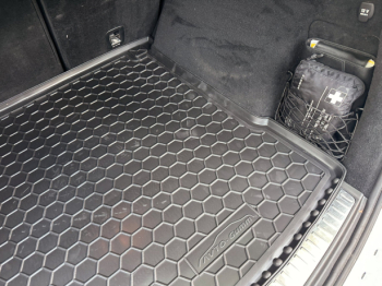 Коврик в багажник Mercedes ML (W166) 2011-/GLE 2014- (Avto-Gumm). Фото 5