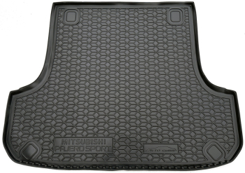 Коврик в багажник Mitsubishi Pajero Sport I 1996-2008 Резиновые Avto-Gumm. Фото 2
