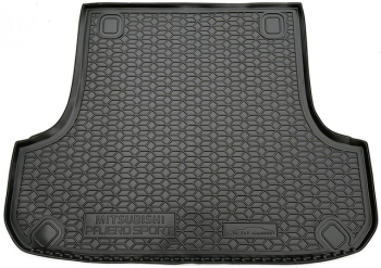 Коврик в багажник Mitsubishi Pajero Sport I 1996-2008 Резиновые Avto-Gumm