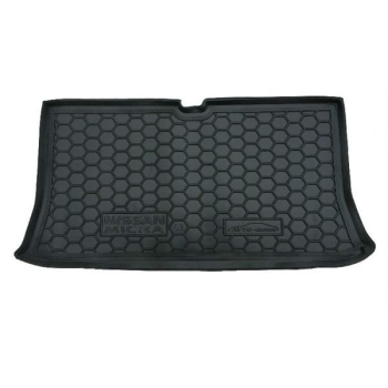 Коврик в багажник Nissan Micra (K12) 2002- (Avto-Gumm)