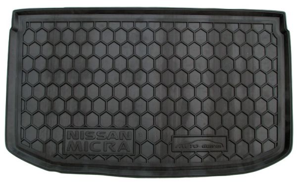 Коврик в багажник Nissan Micra IV (K13) (2010-2016) Avto-Gumm. Фото 3