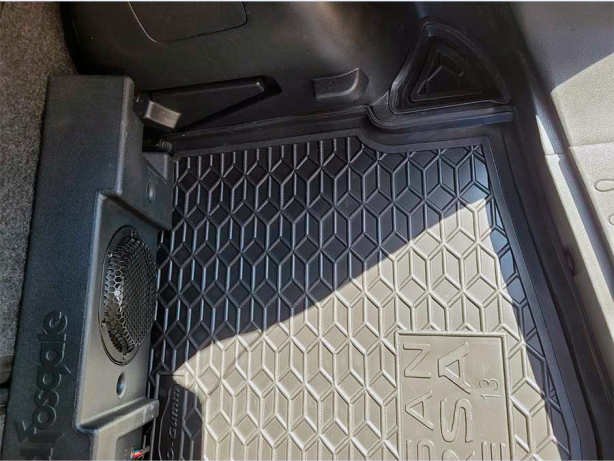Коврик в багажник Nissan Note Versa (2012-2019) Резиновые Avto-Gumm. Фото 10
