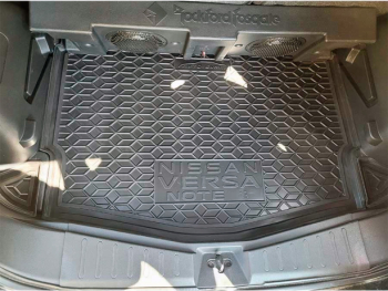 Коврик в багажник Nissan Note Versa (2012-2019) Резиновые Avto-Gumm. Фото 8