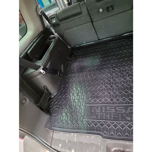 Коврик в багажник Nissan Pathfinder III (R51) (2005-2014) с ухом Avto-Gumm. Фото 2