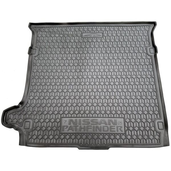 Коврик в багажник Nissan Pathfinder III (R51) (2005-2014) с ухом Avto-Gumm