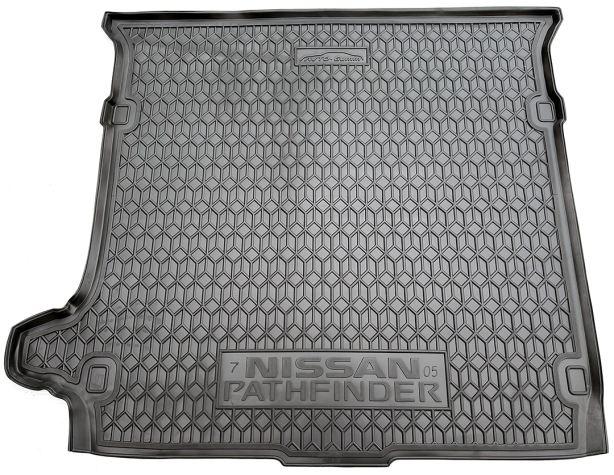 Коврик в багажник Nissan Pathfinder III (R51) (2005-2014) с ухом Avto-Gumm. Фото 6