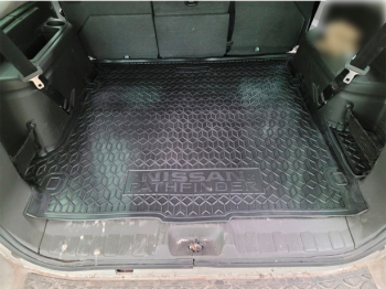 Коврик в багажник Nissan Pathfinder III (R51) (2005-2014) с ухом Avto-Gumm. Фото 7
