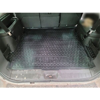 Коврик в багажник Nissan Pathfinder III (R51) (2005-2014) с ухом Avto-Gumm. Фото 5